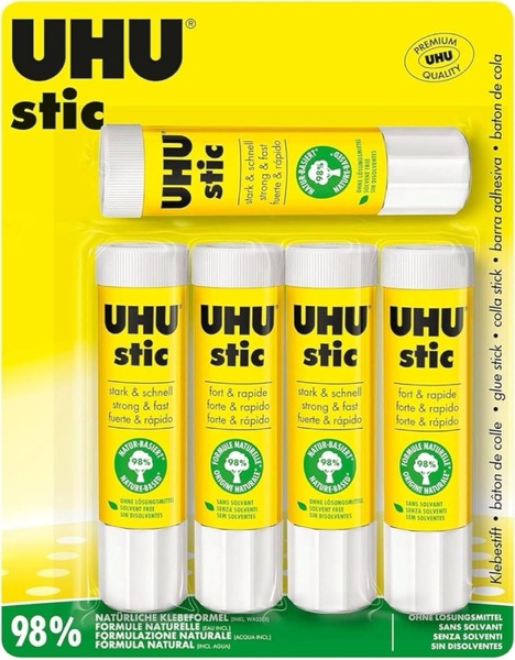 Coller du papier sans faire de plis : le bâton de colle UHU Stic