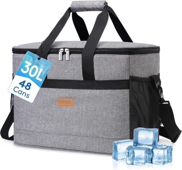 Garder les surgelés au frais en voiture : le grand sac isotherme 30L